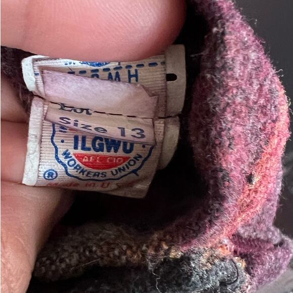 Vintage Wool Plaid Academia A Line Skirt 13 Small Ladies Garment Workers Union - Picture 4 of 7